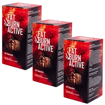 Paquete de tres unidades de Fat Burn Active
